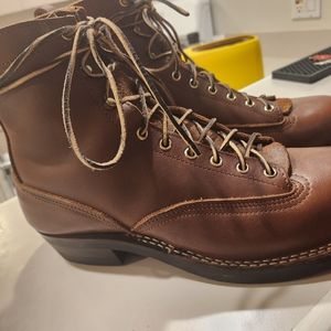 Nick's Handmade Boots 11D LTT Lace To Toe 1964 Brown